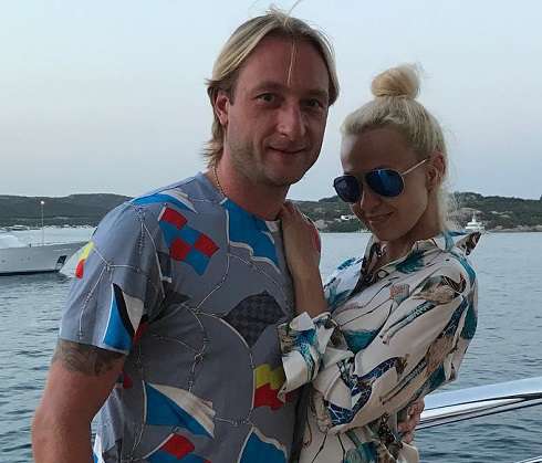 Евгений Плющенко и Яна Рудковская