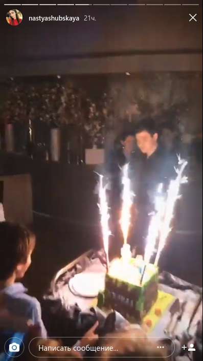 Праздничный торт на дне рождения внука Веры Глаголевой Праздничный торт на дне рождения внука Веры Глаголевой