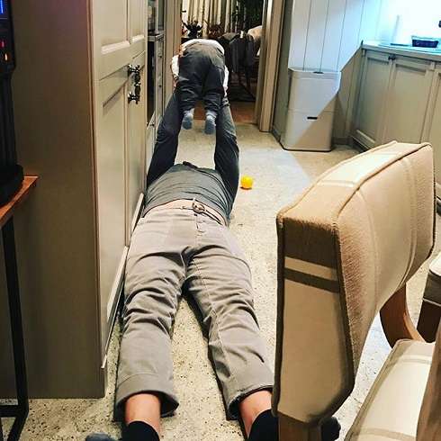 Ксения считает мужа идеальным папой