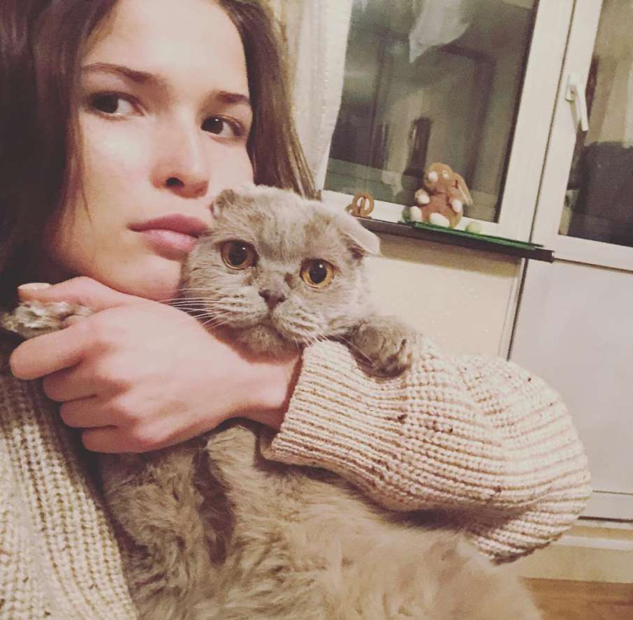 Лукерья Ильяшенко не уверена, что ее кот не пострадает от страшной обитательницы дома