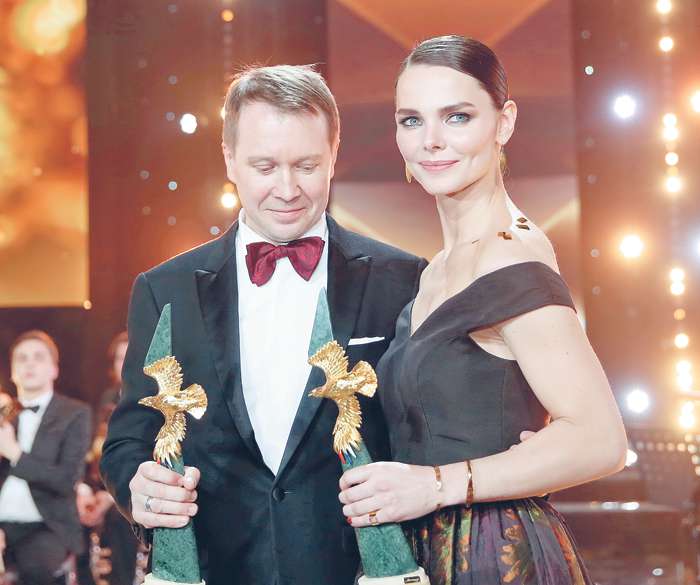 Евгений Миронов и Лиза Боярская