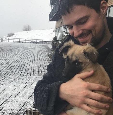 Данила Козловский назвал собаку в честь Грузии