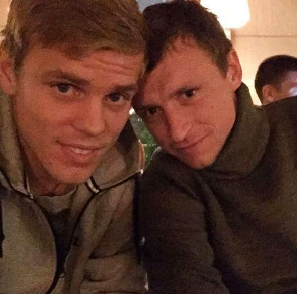 Александр Кокорин и Павел Мамаев