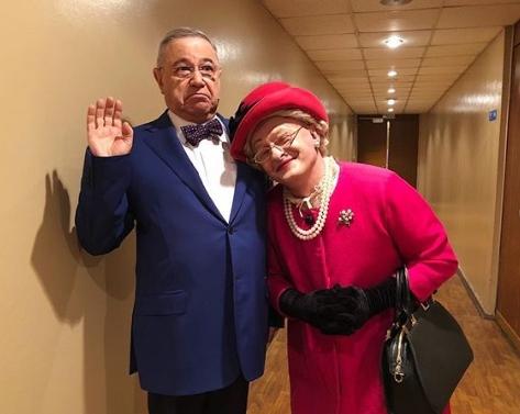 Ассистентка Петросяна начала прятать фигуру