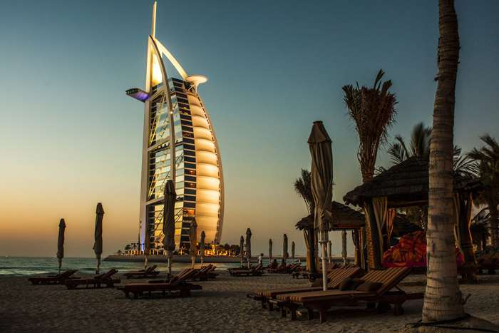 Семизвездочный отель «Парус» в Дубае