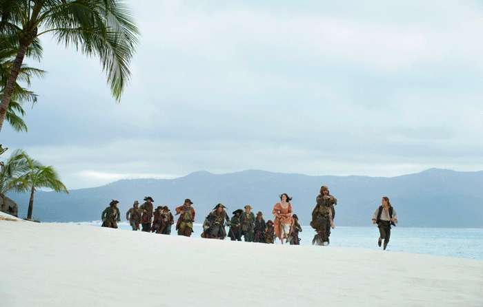 Кадр из фильма "Пираты Карибского моря: Мертвецы не рассказывают сказки"