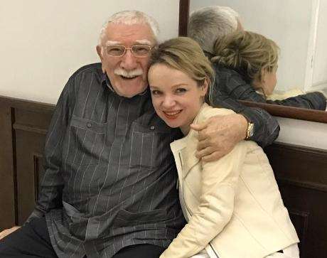 Армен Джигарханян с бывшей женой