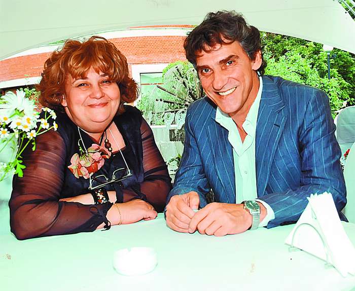 Валерий Гаркалин с женой Екатериной