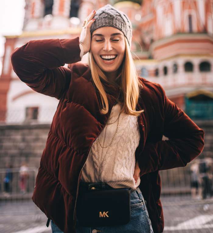 Диана Ходаковская знает, как выглядеть стильно зимой