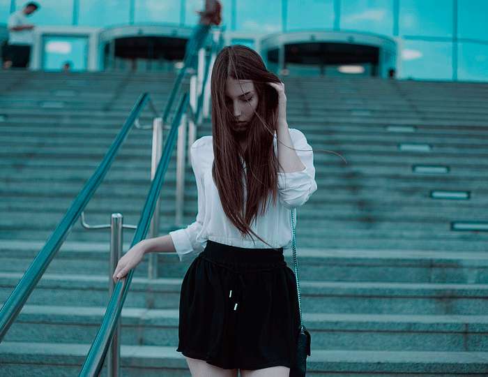 Черный в этом случае режет силуэт Черный в этом случае режет силуэт