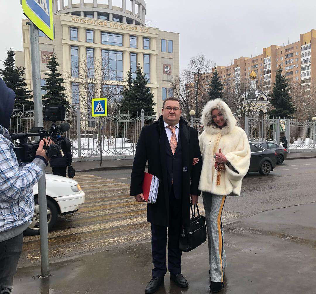 Анастасия Волочкова благодарна своему адвокату
