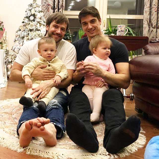 Жидков и Бондаренко отлично справились с малышами