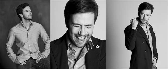 Рубашка и пиджак, все – Lardini; джинсы, Two men