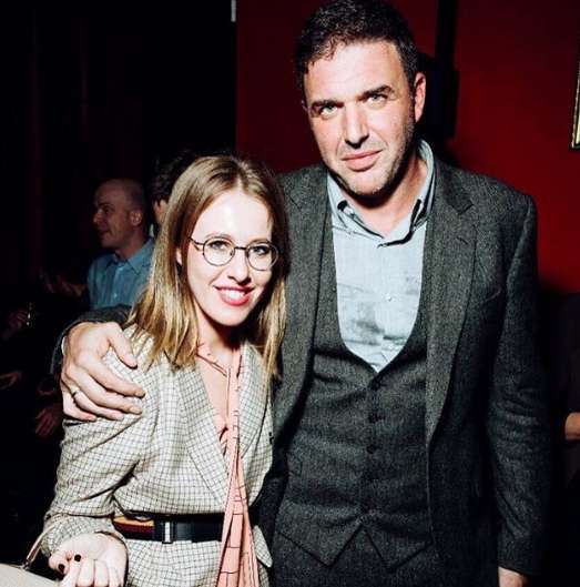 Ксения Собчак с мужем Максимом Виторганом