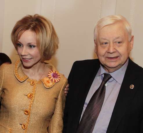 Марина Зудина и Олег Табаков