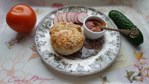 Котлеты из индейки в кунжутной панировке