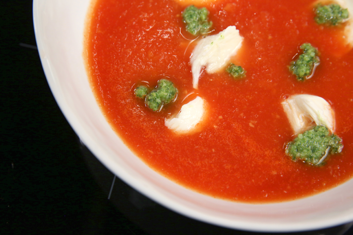 Суп из запеченных томатов от Пелагеи