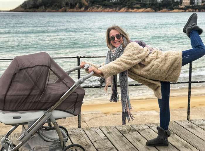 Юля Ковальчук вернулась из декретного отпуска, который провела на юге Европы