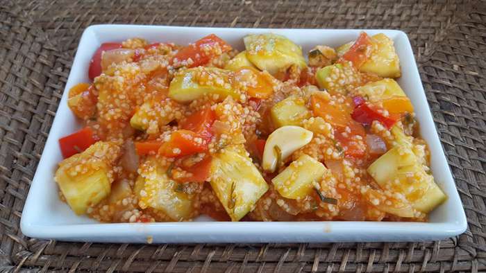 Кус-кус с овощами