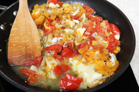 Рыба с овощами и рисом от Юрия Гальцева