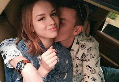 Диана Шурыгина с мужем