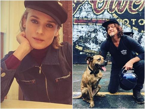 Дайан Крюгер беременна от Нормана Ридуса