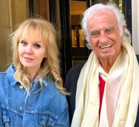 Валерия и Жан-Поль Бельмондо