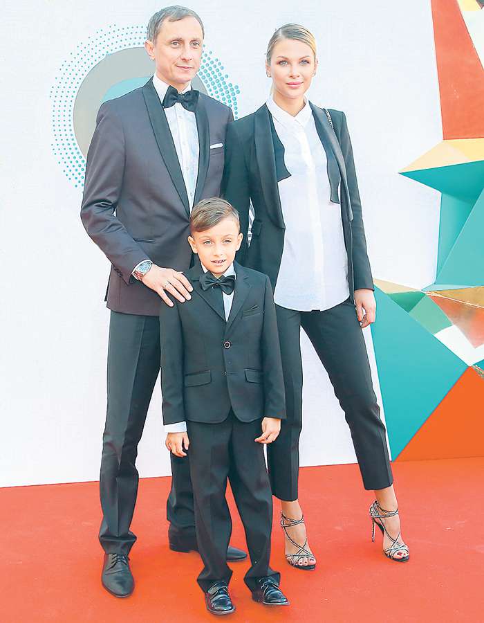 Вадим Галыгин с семьей