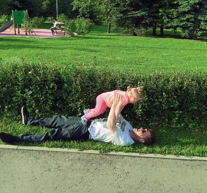 Папа считает свою кроху «бесконечной эйфорией»