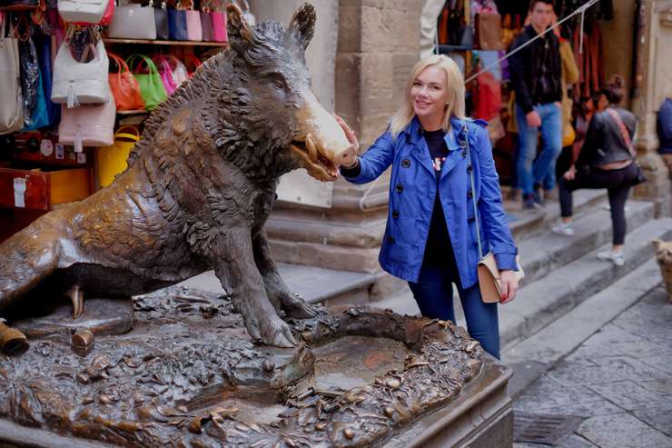 Анастасия изучила местные достопримечательности