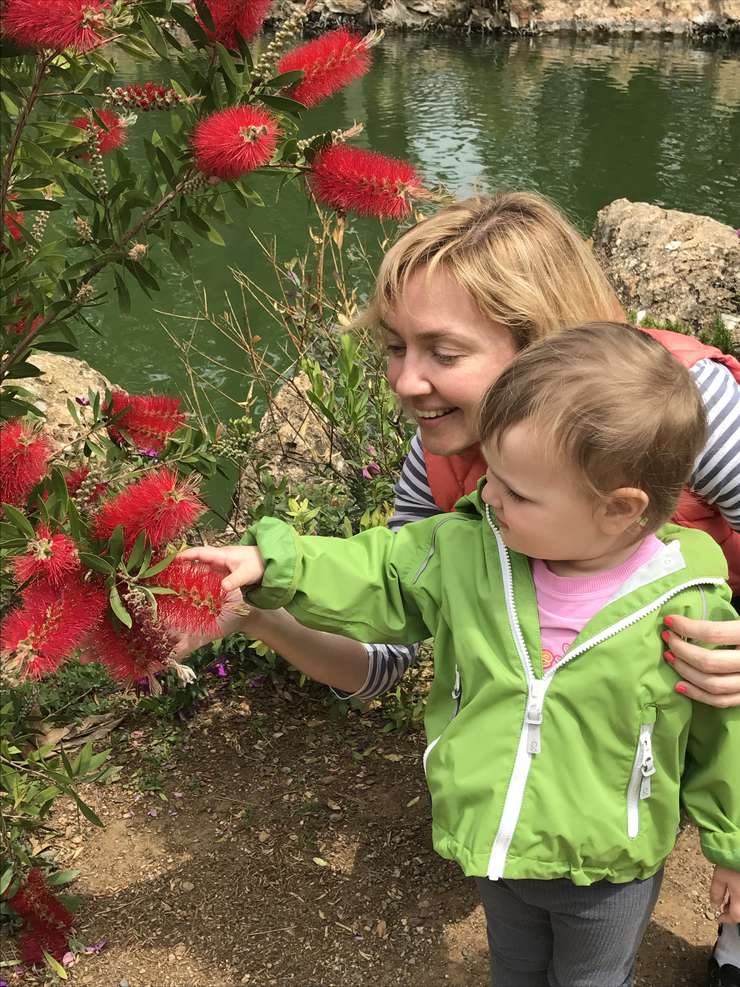 Анна Бутурлина с дочерью