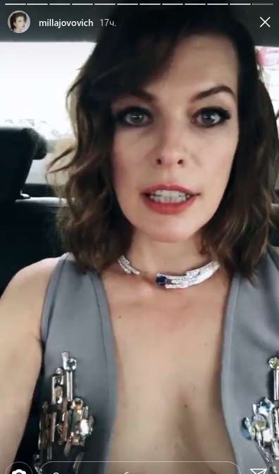 Милла Йовович на Каннском кинофестивале Милла Йовович на Каннском кинофестивале