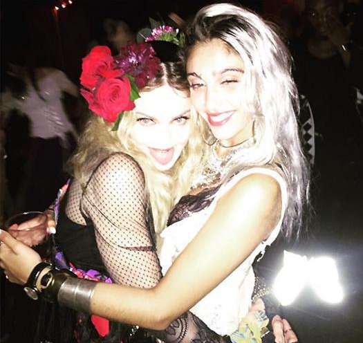 МАДОННА С ДОЧЕРЬЮ НА СВОЕМ ДНЕ РОЖДЕНИ