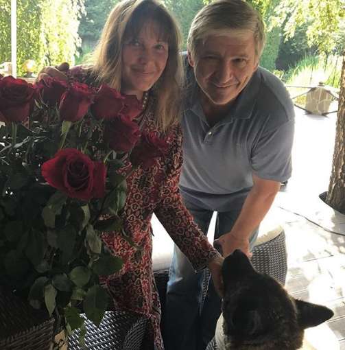 Елена Проклова с супругом Андреем Тришиным