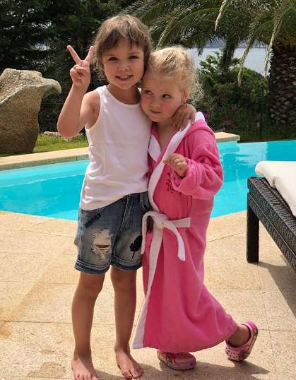 Гарри и Лиза Галкины