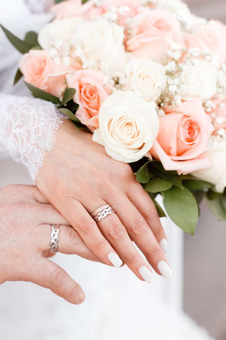 Свадьба была не лишена романтики