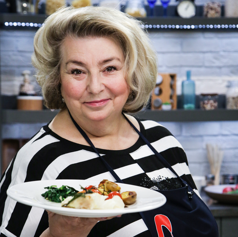 Палтус с черри и молодым картофелем от Татьяны Тарасовой