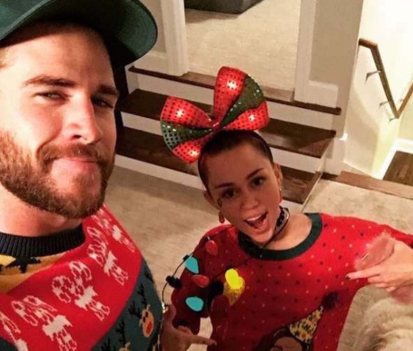 Лиам Хемсворт и Майли Сайрус