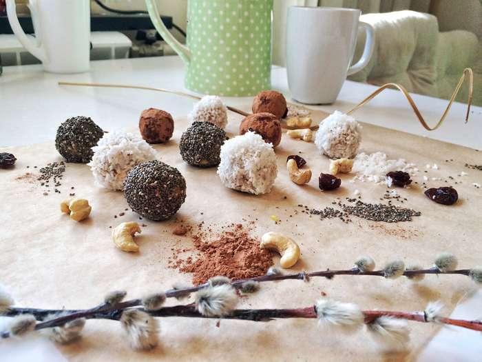 Конфеты из нута Конфеты из нута