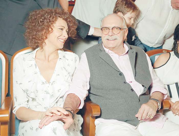 Никита Михалков и Ксения Раппопорт