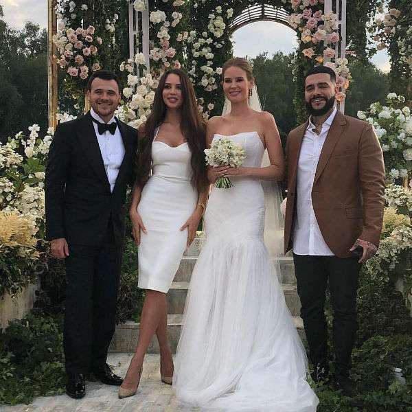 Гости церемонии - Тимати и Анастасия Решетова