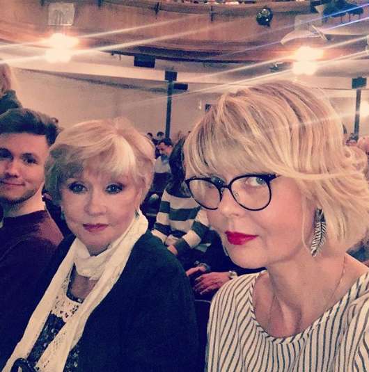 Вера Алентова и Юлия Меньшова