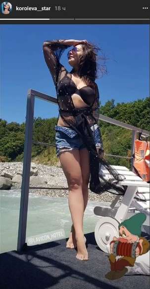 Наташа Королева похвалилась фигурой в соцсети
