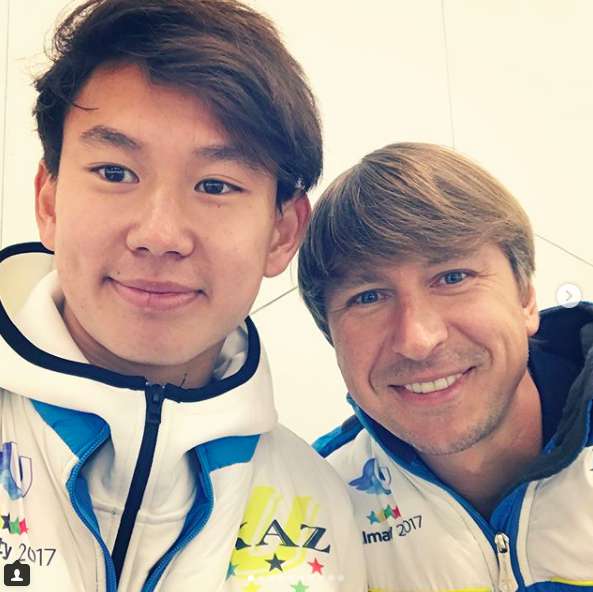 Денис Тен и Алексей Ягудин