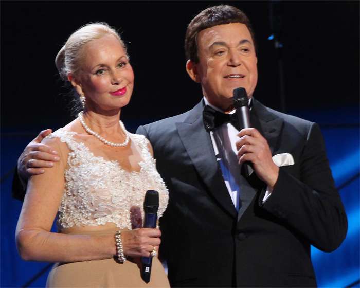 Иосиф Кобзон с женой