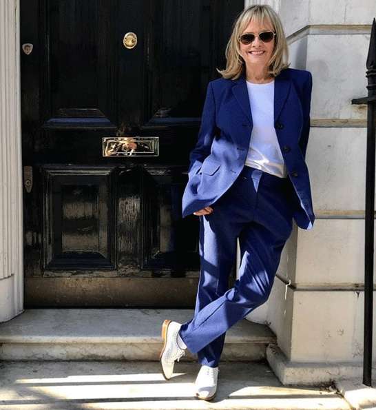 Сейчас Твигги сама занимается дизайном одежды