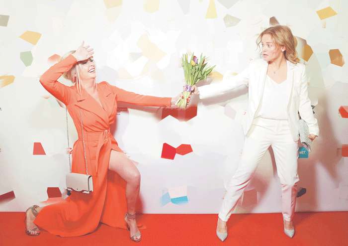 Юлия Проскурякова и Дарья Пынзарь