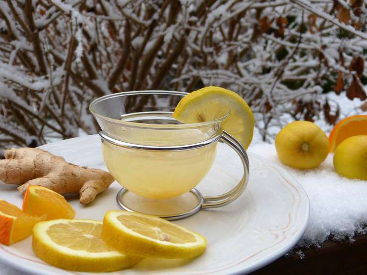 Чай с лимоном спасет от простуды