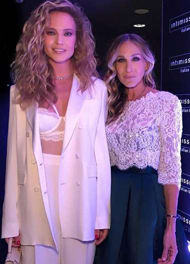 Наталья Чистякова-Ионова с Сарой Джессикой Паркер