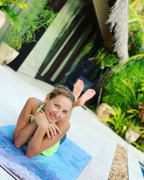 Фигуристка дала мышцам отдых